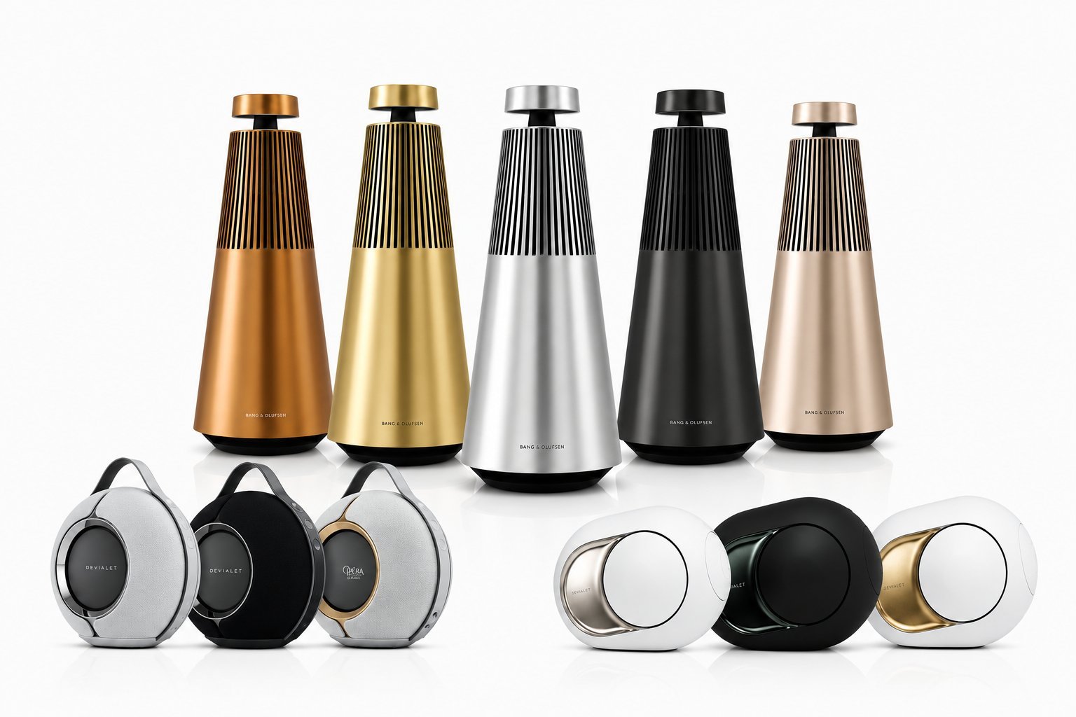 Dải sản phẩm Devialet Mania và Phantom I nhiều màu