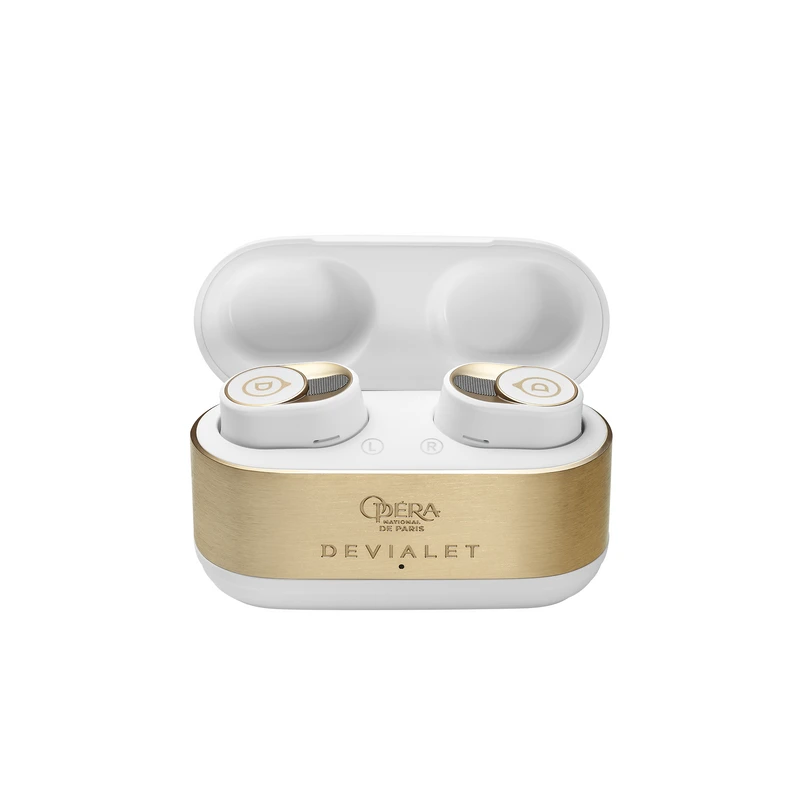 Tai nghe Devialet Gemini II màu Opera de Paris với driver 10mm phủ titan