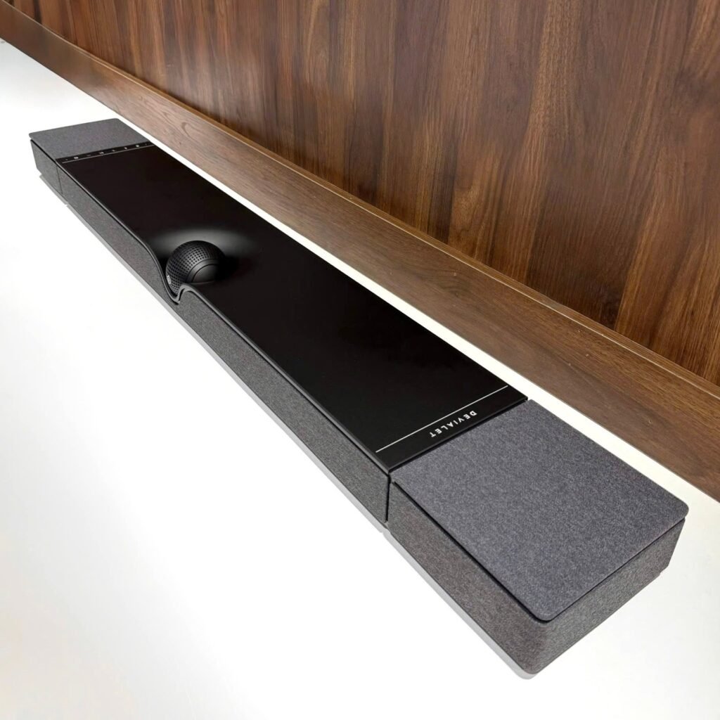 Soundbar Devialet Dione chụp thực tế tại showroom Loa Devialet Việt Nam